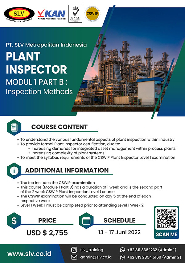 CSWIP Plant Inspector Module 1 Part B - SLV