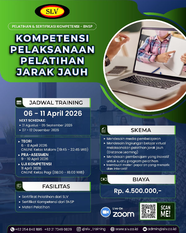 Kompetensi Pelatihan Jarak Jauh