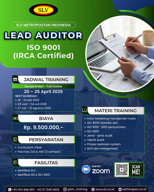 Lead Auditor IRCA