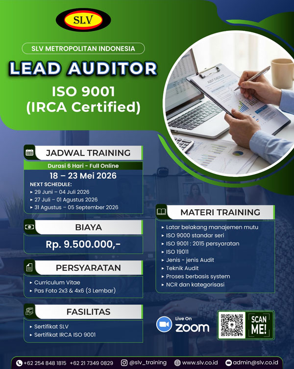 Lead Auditor IRCA