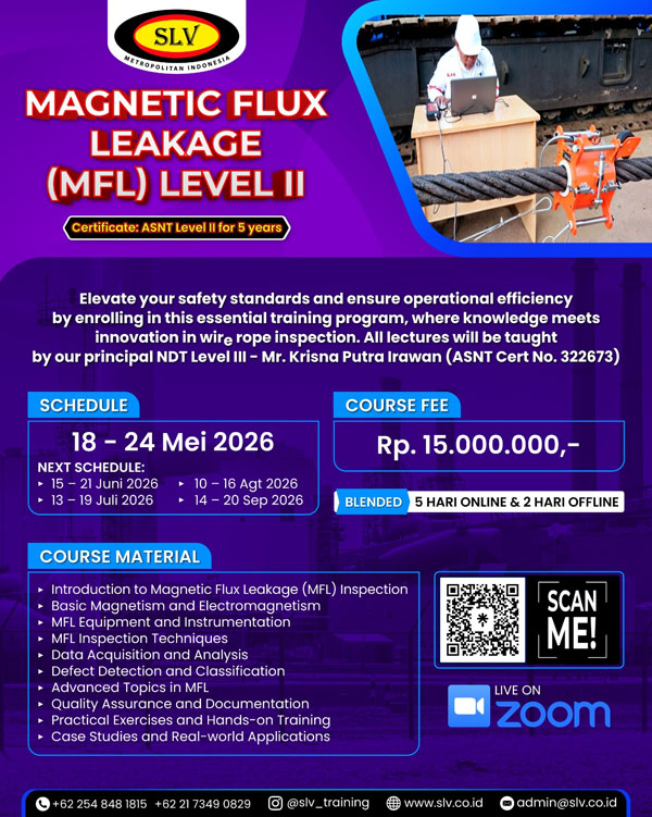 Magnetic flux Leakage (MFL) Level II