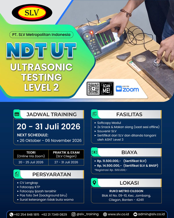 NDT UT Level II Cilegon