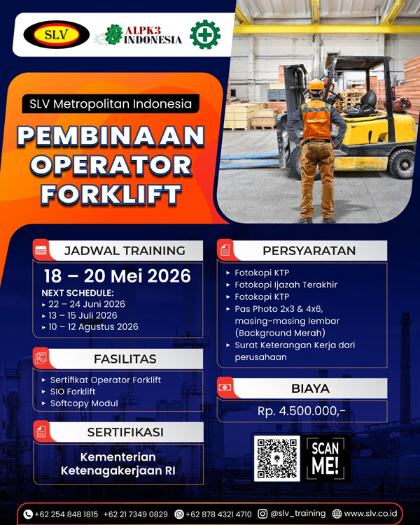 Operator Forklift