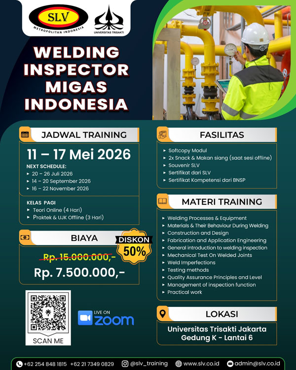 Welding Inspector Migas Indonesia