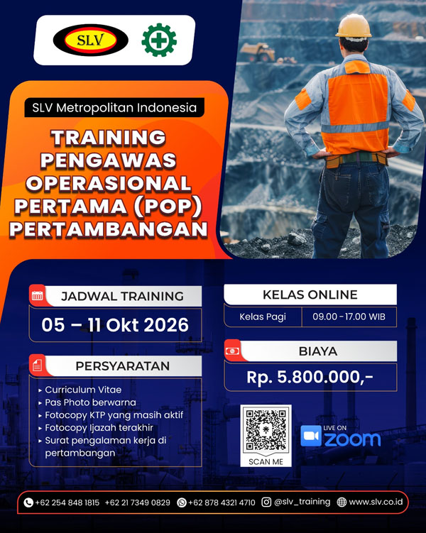 Pengawas Operasional Pertama (POP) Pertambangan