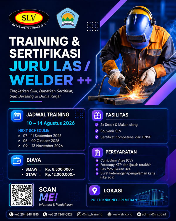 Training & Sertifikasi Juru Las / Welder ++