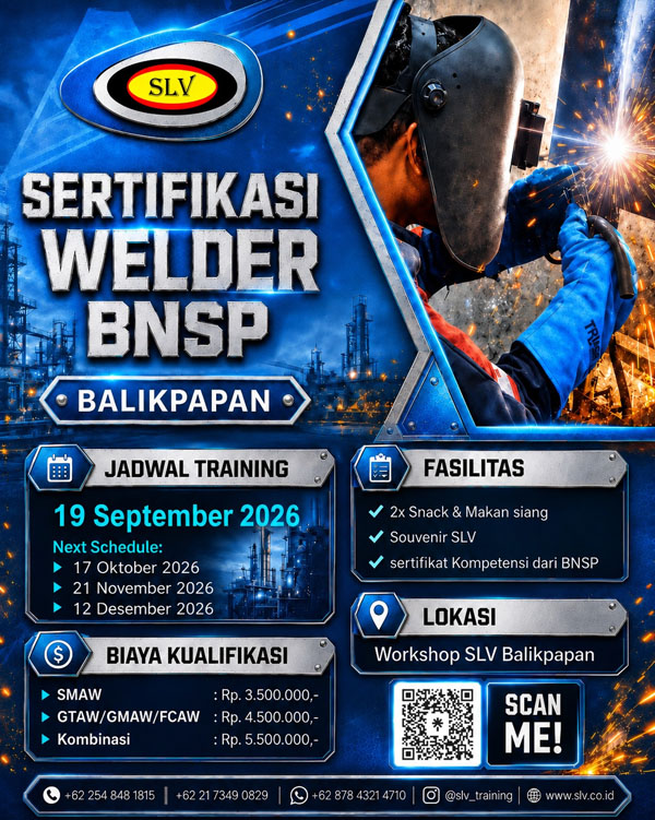 Sertifikasi Welder BNSP Balikpapan