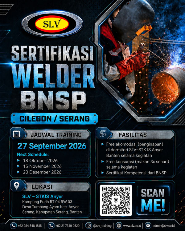 Sertifikasi Welder BNSP – Cilegon/Serang