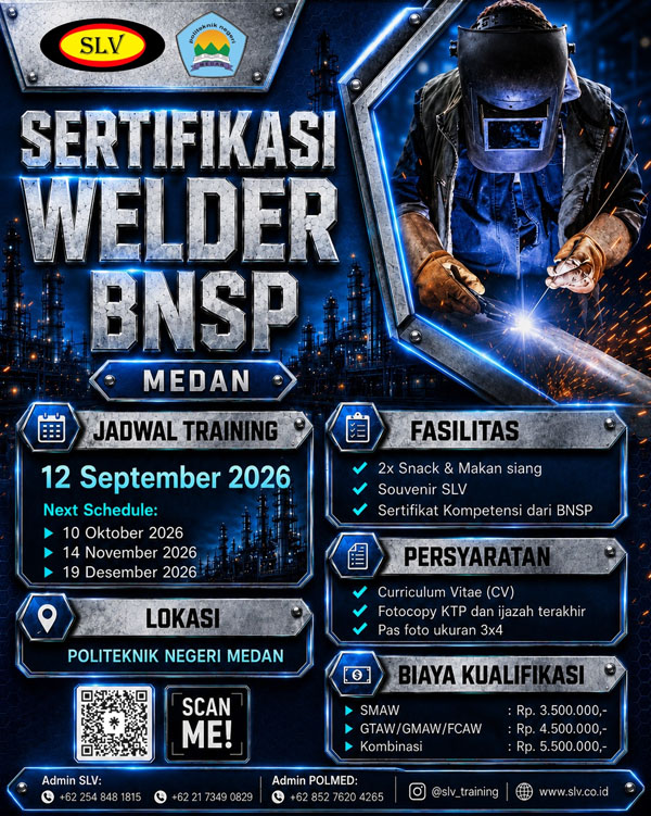 Sertifikasi Welder BNSP Medan