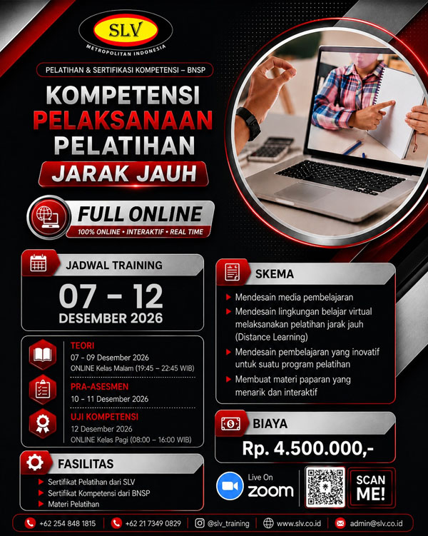 Kompetensi Pelatihan Jarak Jauh