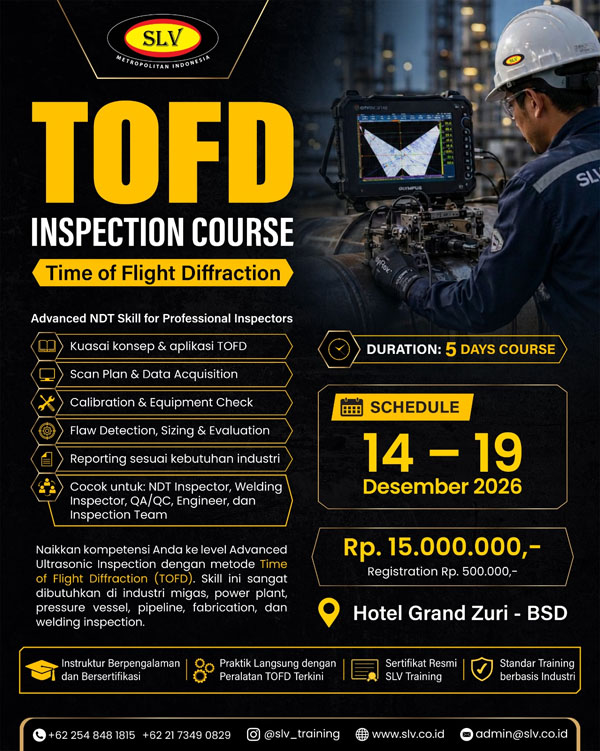 Time of Flight Diffraction (TOFD) Inspection Course